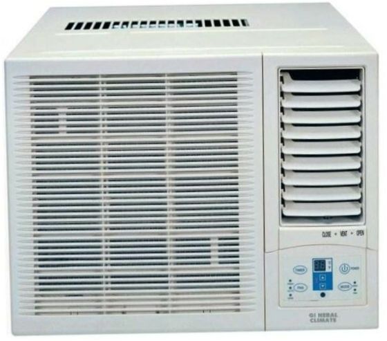 General Climate GCW-09HR ablakos légkondicionáló - hűtési teljesítmény: 2900 W / fűtési teljesítmény: 3000 W