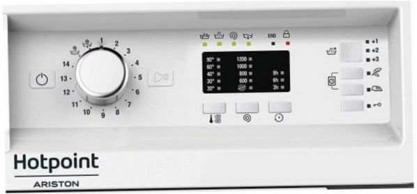 Mosógép Hotpoint-Ariston BI WMHL 71283 - centrifugálási sebesség: 1200 rpm