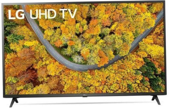LG 65UP75006LF LED, HDR (2021), fekete