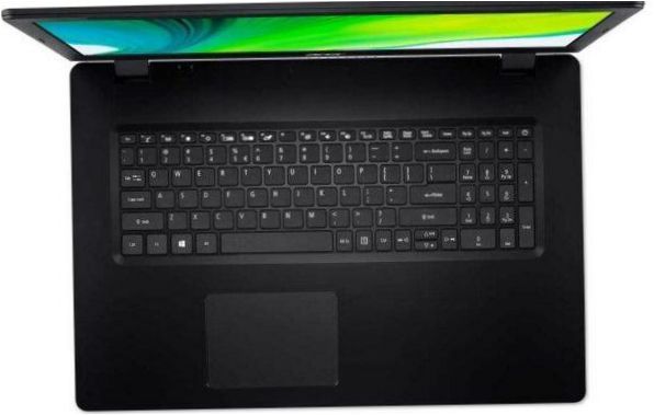 17.3" Acer ASPIRE 3 A317-52-332C notebook (1600x900, Intel Core i3 1.2GHz, 4GB RAM, 256GB SSD, OS-free), NX.HZWER.00Q, Fekete, NX.HZWER.00Q, Fekete