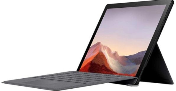 Microsoft Surface Pro 7 i3 (2019), 4GB/128GB, Wi-Fi, platina színű