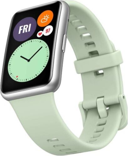 HUAWEI Watch Fit - monitorozás: EKG, testhőmérséklet mérés, vér oxigénszint mérés, kalória monitorozás, alvás monitorozás, fizikai aktivitás monitorozás, folyamatos pulzusmérés, hőmérő, tonométer