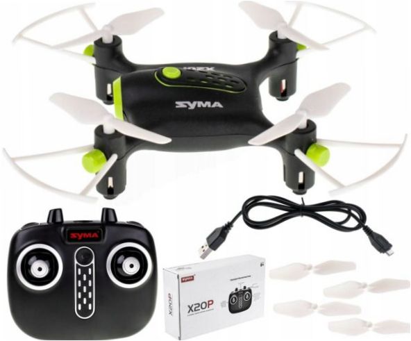 Syma X20P, fekete