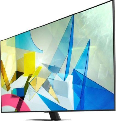 Samsung QE65Q80TAU QLED, HDR (2020), feketére festett ezüst színben