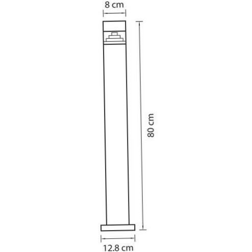 Lightstar Raggio 377707 LED kültéri lámpa, 6W - por- és vízálló: IP55