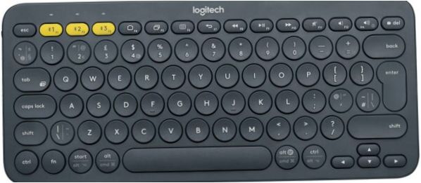 Logitech K380 Multi-Device sötétszürke