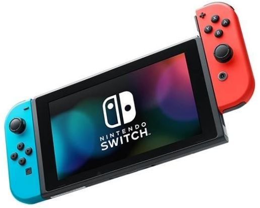 Nintendo Switch rev.2 32GB, neon kék, neon piros,