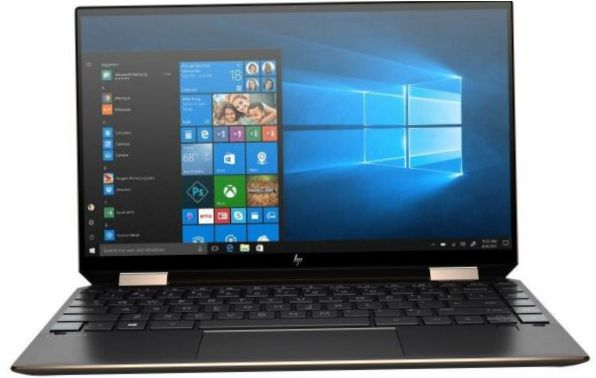 13.3" HP Spectre x360 13-aw2022ur laptop (1920x1080, Intel Core i7 2.8GHz, 16GB RAM, 512GB SSD, Win10 Home), 2X1X3EA, fekete színű, 2X1X3EA, fekete