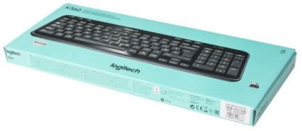 Logitech K360 fekete