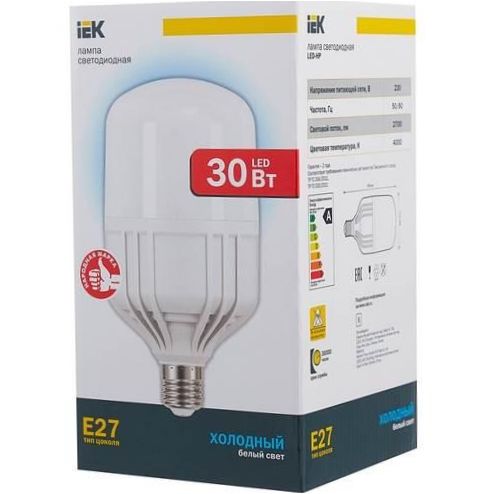IEK LED izzó LLE-230-40, E27, HP, 30W - fényáram: 2700 lm