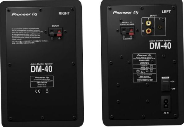 Pioneer DJ DM-40 fekete