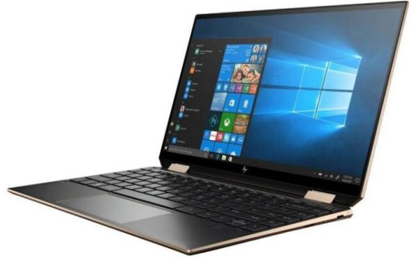 13.3" HP Spectre x360 13-aw2022ur (1920x1080, Intel Core i7 2.8GHz, 16GB RAM, 512GB SSD, Win10 Home) laptop, 2X1X3EA, fekete színben