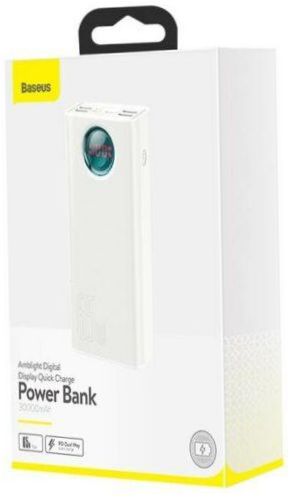 Baseus Amblight gyorstöltés 65W, 30000 mAh
