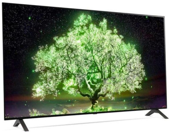 LG OLED55A1ARLA OLED, HDR (2021), fekete színben