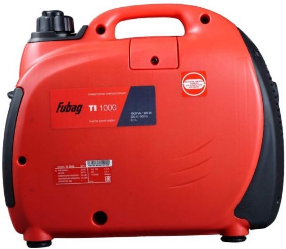 Fubag TI 1000 (838978), (1000W) - hűtés típusa: léghűtés