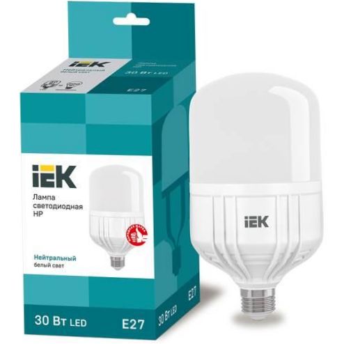 LED lámpa IEK LLE-230-40, E27, HP, 30W - foglalat típusa: E27