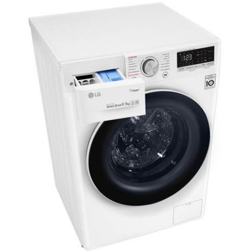 LG AI DD F4V5VG0W mosó- és szárítógép - méretek: 60x44x85cm