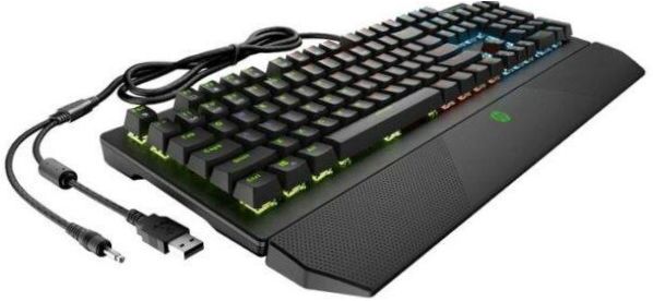 HP Gaming Keyboard 800 5JS06AA fekete USB