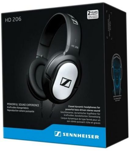 Sennheiser HD 206, fekete