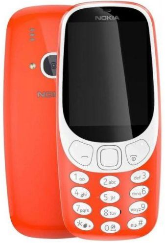 Nokia 3310 Dual Sim (2017), piros színben