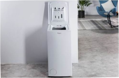 Whirlpool TDLR 70220 mosógép - tervezési jellemzők: háttérvilágítású kijelző