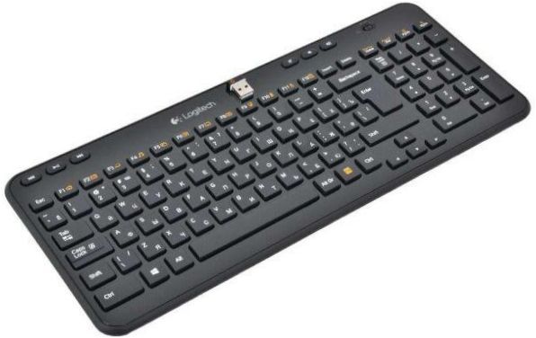 Logitech K360 fekete