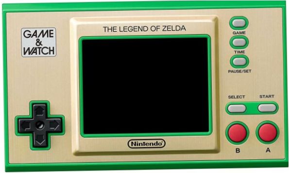 Nintendo Game Watch, bézs/zöld