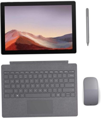 Microsoft Surface Pro 7 i3 (2019), 4GB/128GB, Wi-Fi, platina színű
