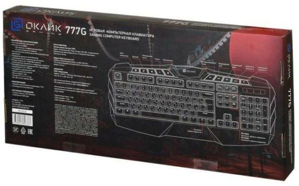 OKLICK 777G PSYCHO fekete USB