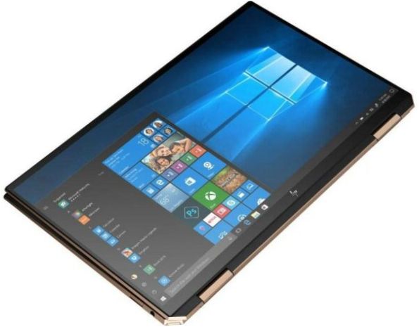 13.3" HP Spectre x360 13-aw2022ur Laptop (1920x1080, Intel Core i7 2.8GHz, RAM 16GB, SSD 512GB, Win10 Home), 2X1X3EA, fekete színű), 2X1X3EA, fekete