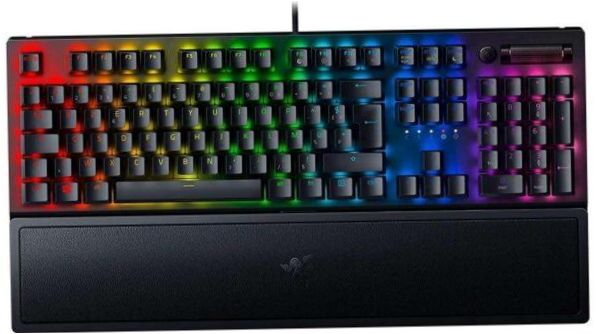 Razer BlackWidow V3 Razer Sárga Switch Fekete