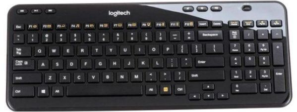 Logitech K360 fekete