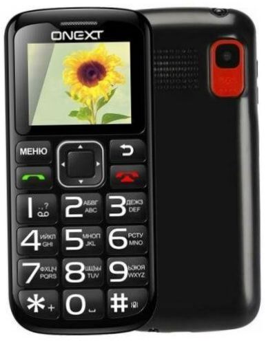 ONEXT Care-Phone 5, fekete