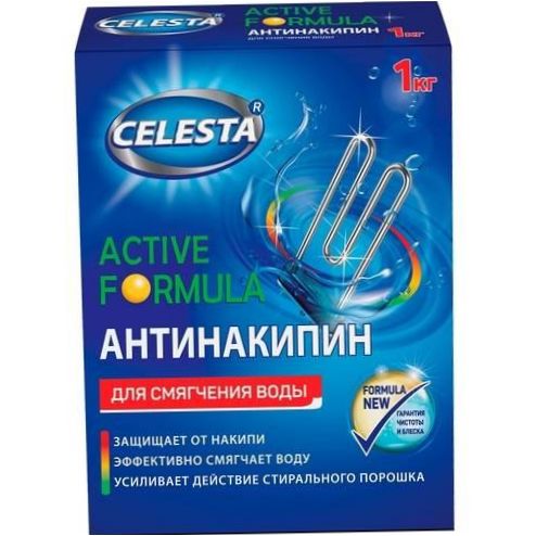 Celesta Active Limescale Active - Hatás: vízlágyítás, vízkő eltávolítás