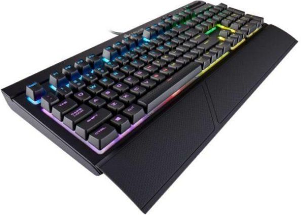 Corsair K68 RGB (CHERRY MX Red) Fekete USB