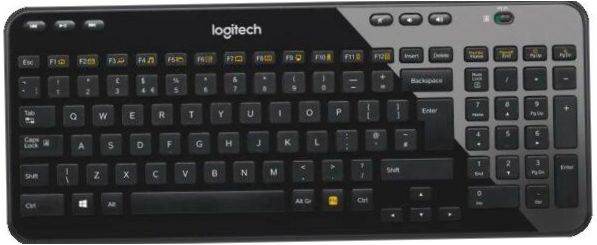 Logitech K360 fekete