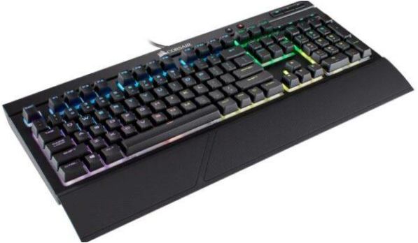 Corsair K68 RGB (CHERRY MX Red) Fekete USB