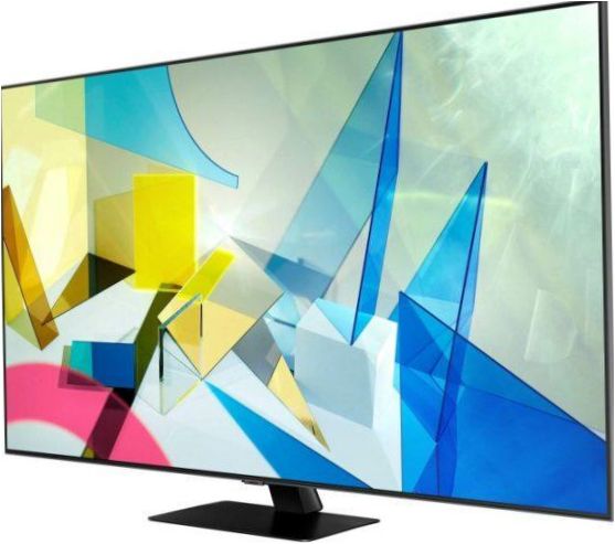 Samsung QE65Q80TAU QLED, HDR (2020), feketére festett ezüst színben