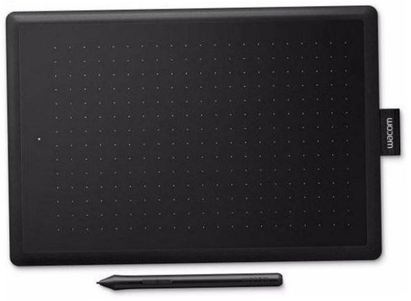 WACOM One Medium CTL-672 fekete/piros