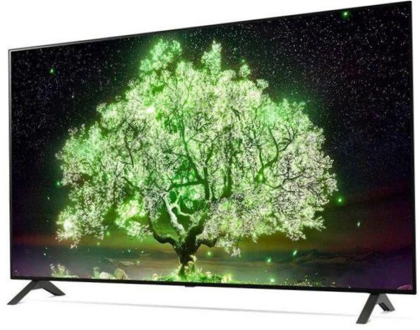 LG OLED55A1RLA OLED, HDR (2021), fekete színben