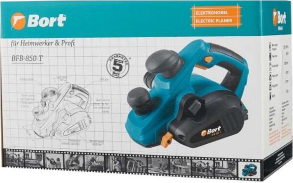 Bort BFB-850-T, fixen rögzített, 850 W kék/fekete