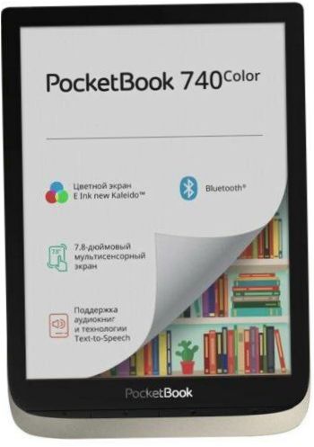 7.8" PocketBook 740 Color 16GB eBook - Átló: 6" (1024x758, 212 ppi)