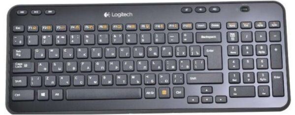 Logitech K360 fekete