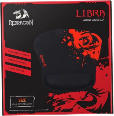 Redragon Libra (78305) fekete/piros