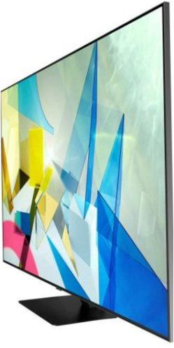 Samsung QE65Q80TAU QLED, HDR (2020), feketére festett ezüst színben
