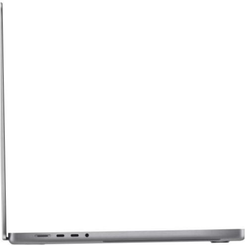 14.2" Apple Macbook Pro Late 2021 (3024×1964, Apple M1 Pro, 16GB RAM, 512GB SSD, Apple grafika 14-magos), MKGP/A, szürke térben