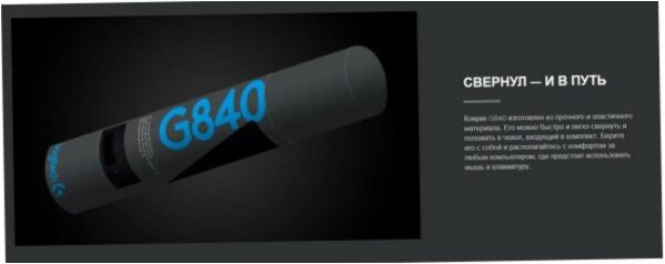Logitech G G840 XL fekete