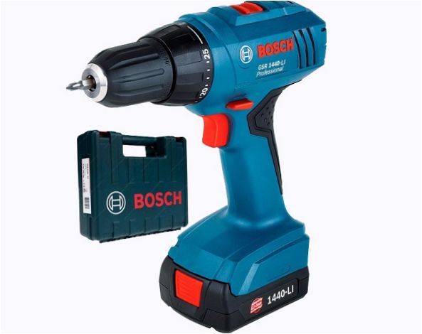 Bosch GSR 1440-LI 1.5Ah x2 tok