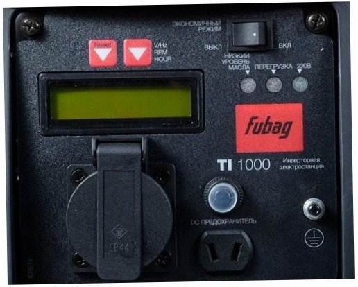 Fubag TI 1000 (838978), (1000W) benzinmotoros generátor - 220 V-os csatlakozók száma: 1