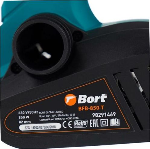 Bort BFB-850-T, álló tartóval, 850 W, kék/fekete színű